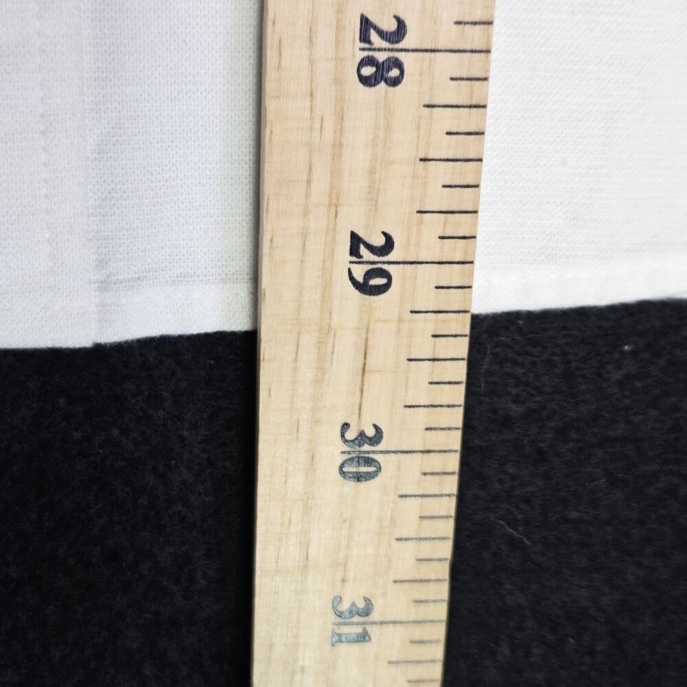 Charles Tyrwhitt Collarless Cotton Linen Shirt Men M Slim Fit White Button Front - Picture 13 of 14